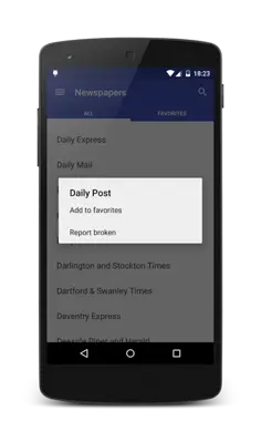 UK Newspapers android App screenshot 3