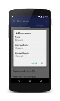 UK Newspapers android App screenshot 4